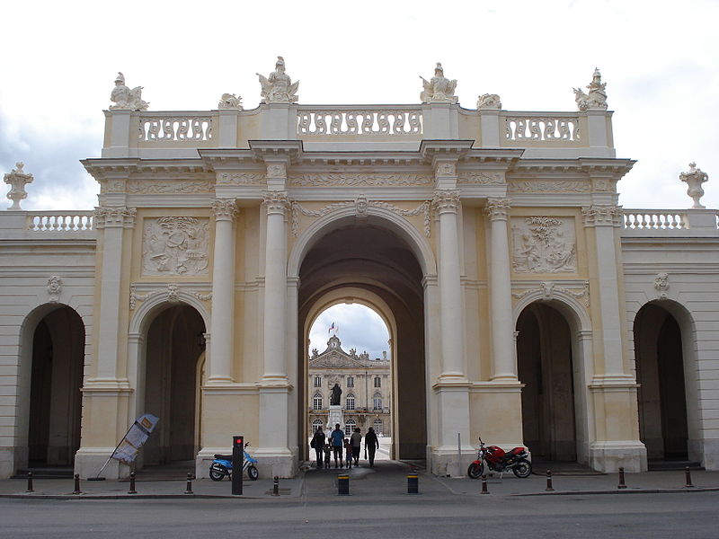 Arc Héré à Nancy (Place Stanislas)
